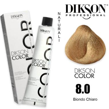 Dikson color 120 ml 8.0 - 8n biondo chiaro