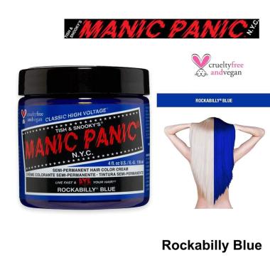 Manic panic high voltage rockabilly blue blue