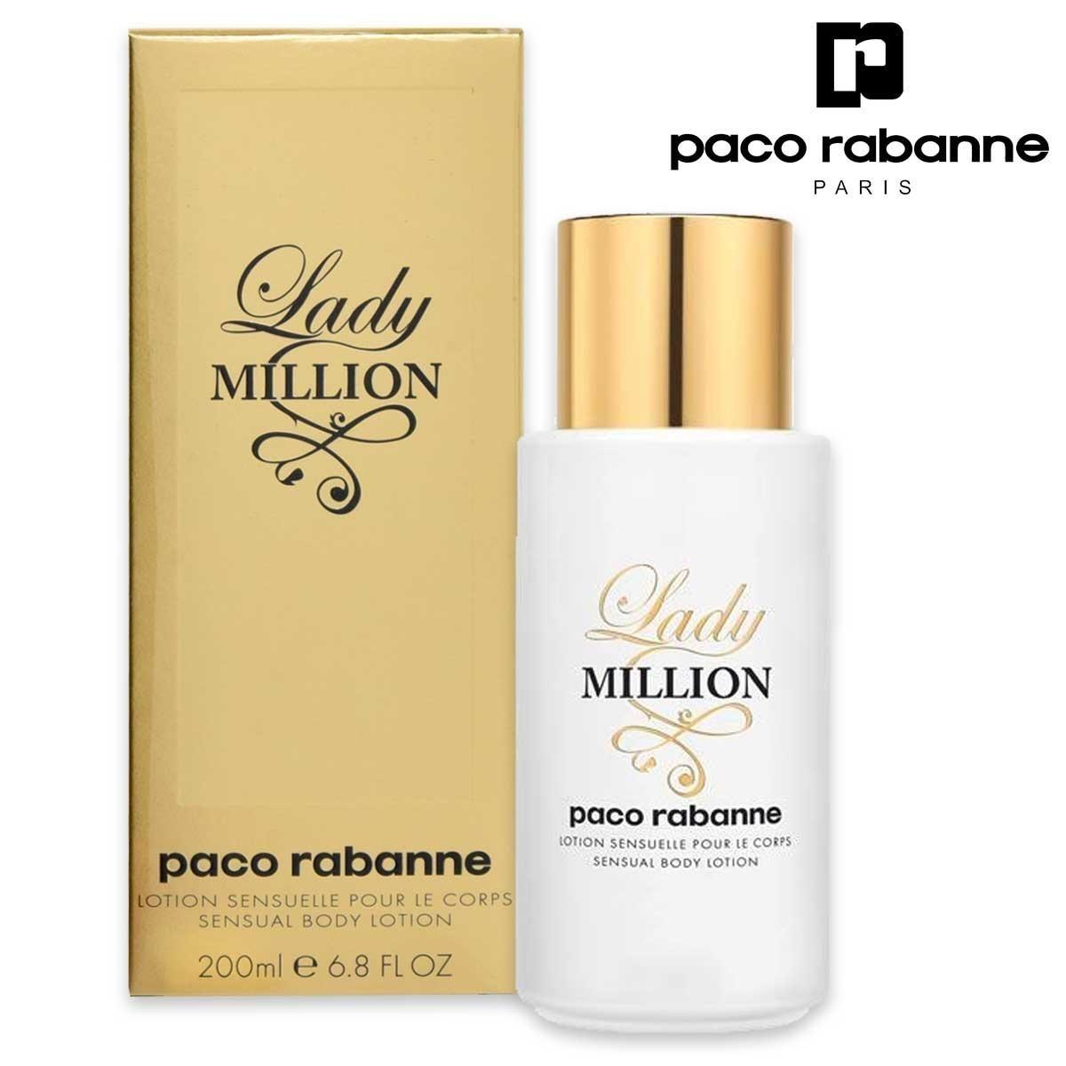 Paco rabanne lady million body lotion 150ml