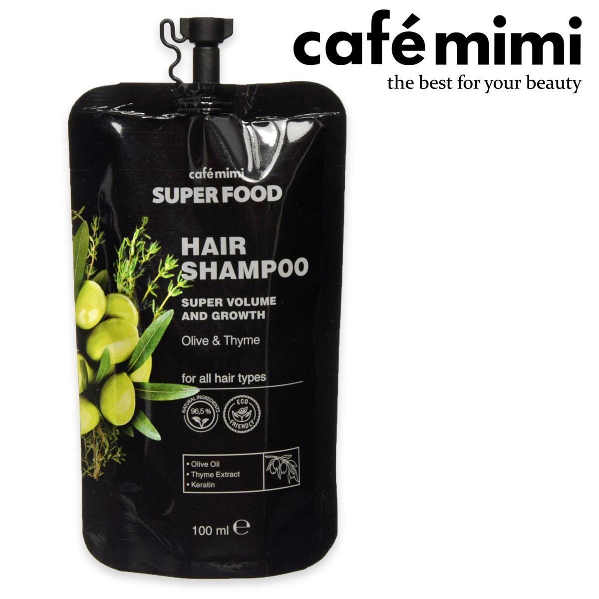 Cafe mimi shampoo volume & crescita 100 ml