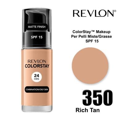 Revlon colorstay makeup oily skin rich tan 350