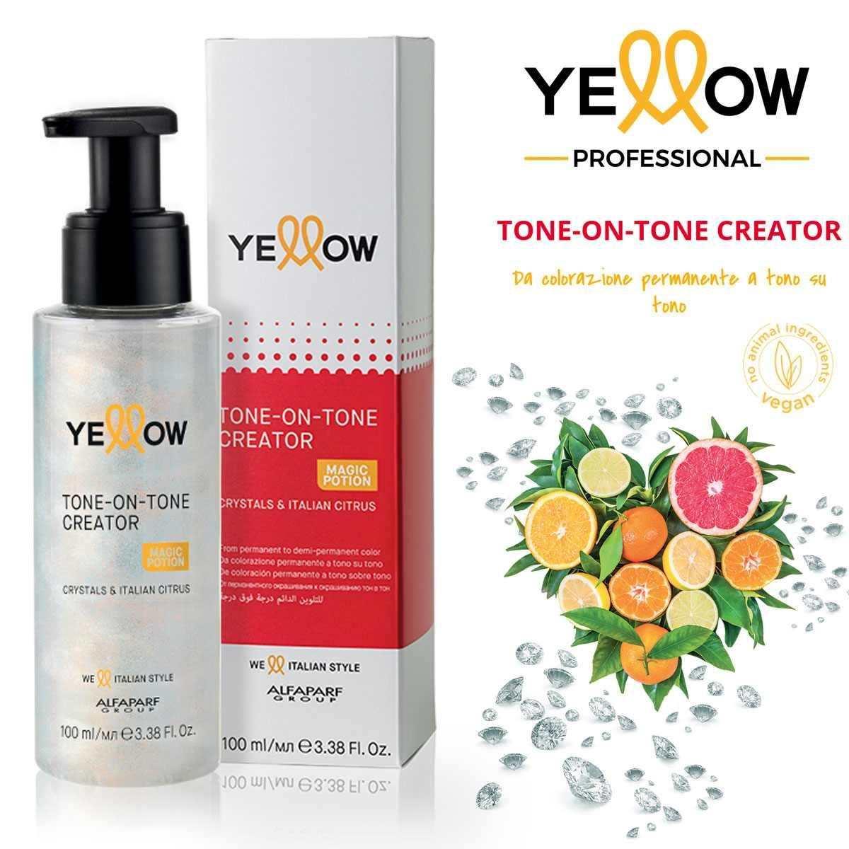 ALFAPARF YELLOW TONE ON TONE CREATOR  100 ml