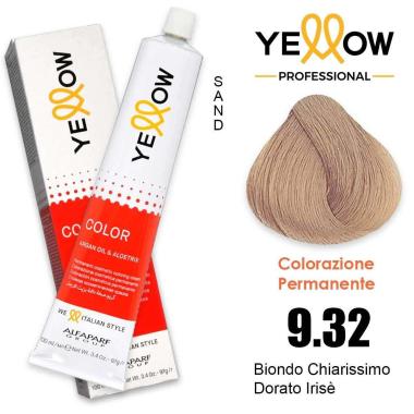 ALFAPARF YELLOW COLOR PERMANENT 9.32 100ml    