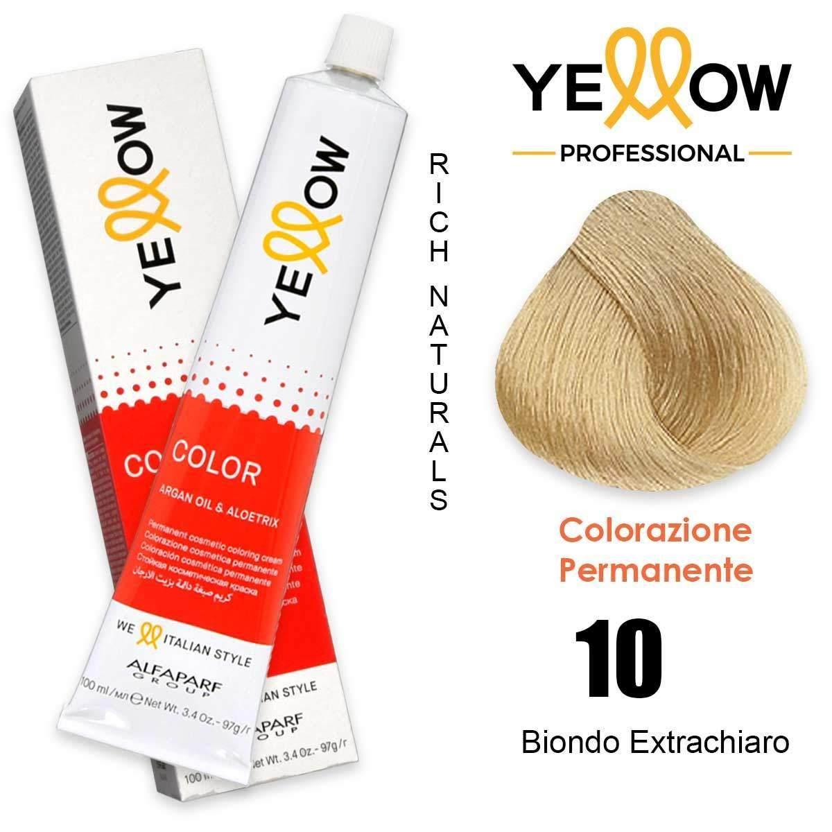 ALFAPARF YELLOW COLOR PERMANENT 10.0 100ml