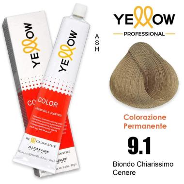 ALFAPARF YELLOW COLOR PERMANENT 9.1 100ml