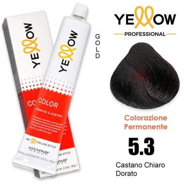 ALFAPARF YELLOW COLOR PERMANENT 5.3 100ml