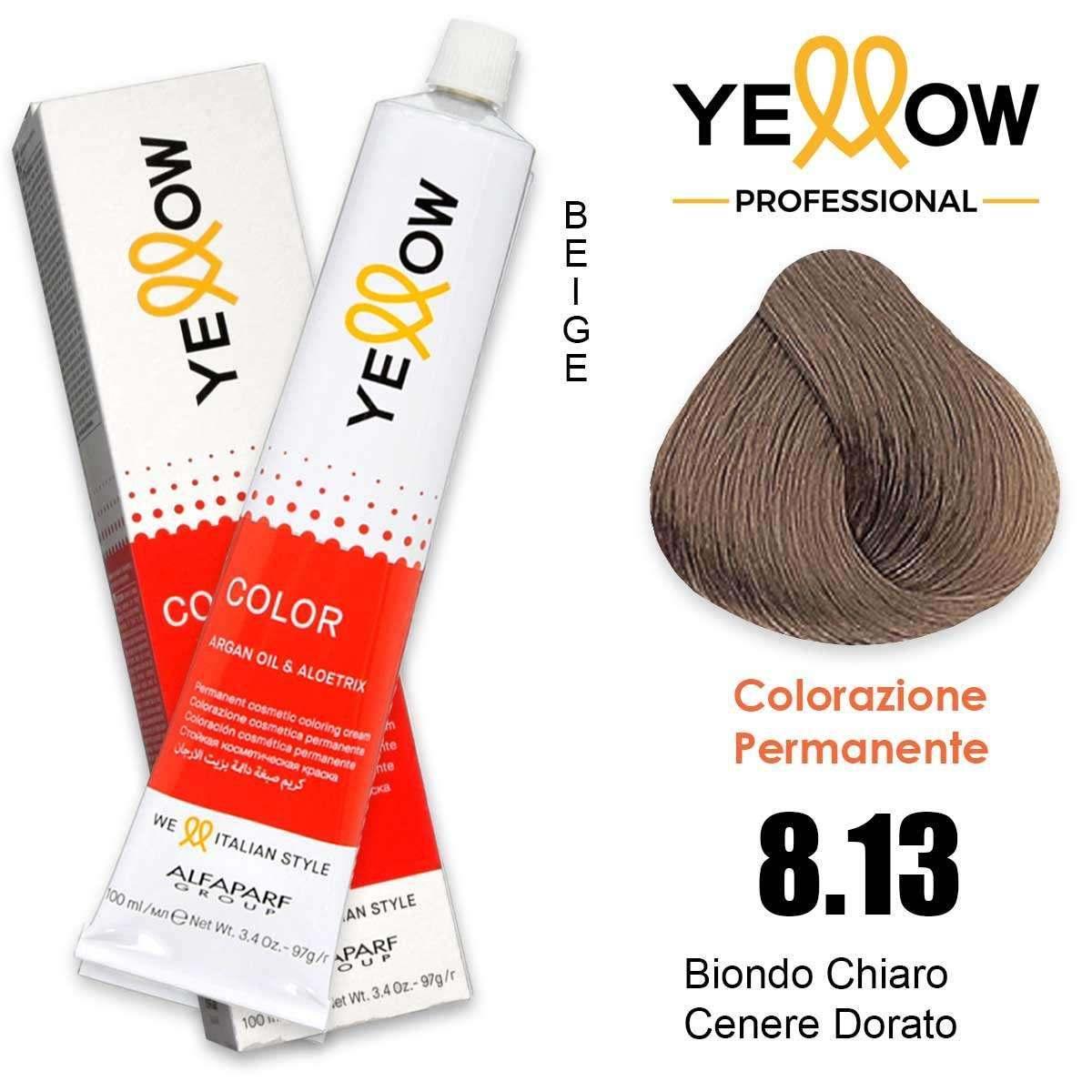 ALFAPARF YELLOW COLOR PERMANENT 8.13 100ml