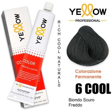 ALFAPARF YELLOW COLOR PERMANENT 6 COOL 100ml