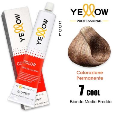 ALFAPARF YELLOW COLOR PERMANENT 7 COOL 100ml