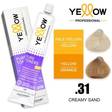 ALFAPARF YELLOW PURE TONERS BEIGE .31 100 ml