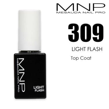 Mnp 10 ml nail care light flash top coat 309