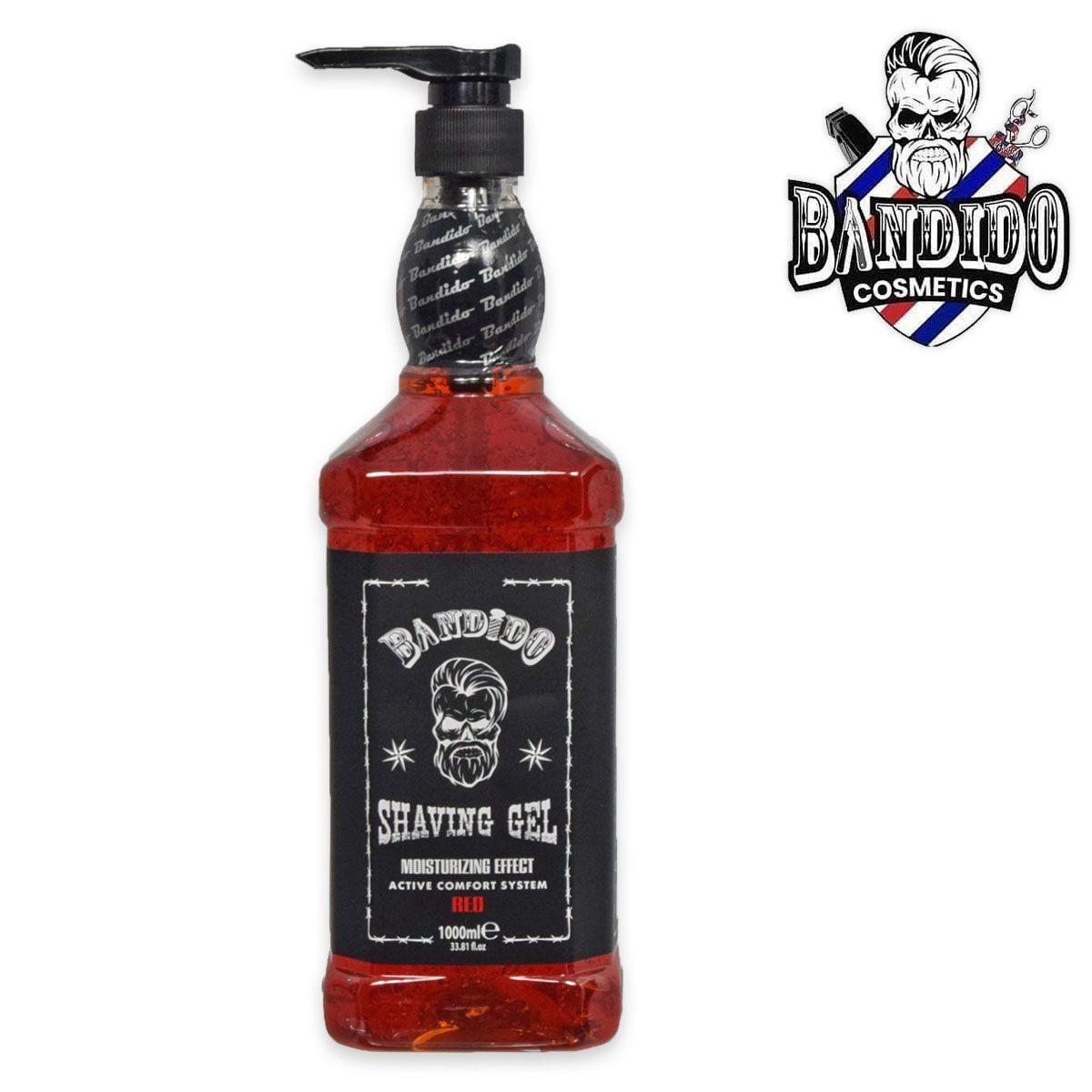 Bandido gel barba 1000 ml rosso