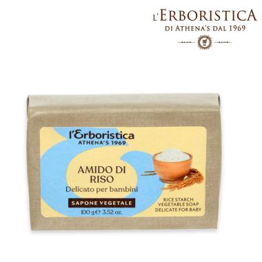 L'erboristica sapone vegetale all'amido di riso 100 gr