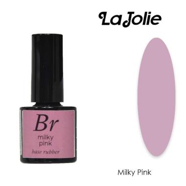 Base rubber milky pink la jolie  7 ml