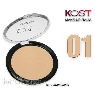 Polvere compatta perfect glow highlighter kost 01