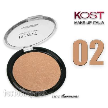 Polvere compatta perfect glow highlighter kost 02