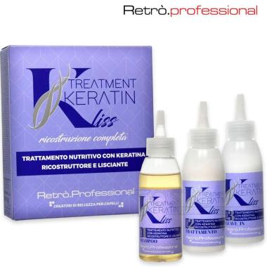 Retro' keratin treat.liss kit 3pz x 100ml