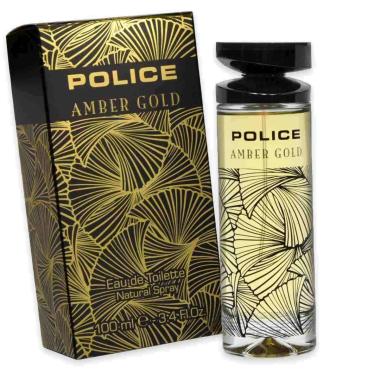 Police amber gold for woman eau de toilette 100 ml