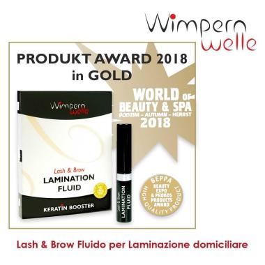 Wimpernwelle fluido mantenimento laminazione