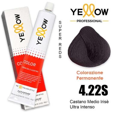 Alfaparf yellow color permanent 4.22s 100ml