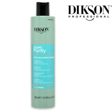 Dikson prime shampoo super purity capelli e cute con forfora 300 ml