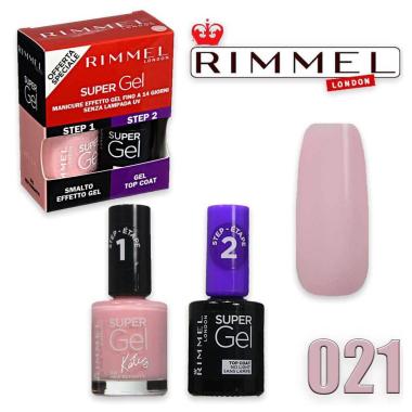 Rimmel smalto super gel duo kit 21