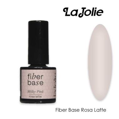 La jolie fiber base rosa latte 7 ml