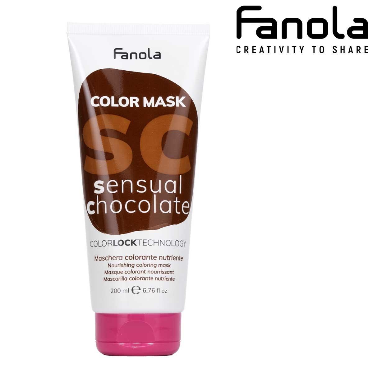 Fanola color mask sensual chocolate 200 ml