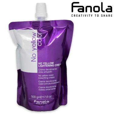 Fanola crema decolorante uso prof. viola  antigiallo 500 gr