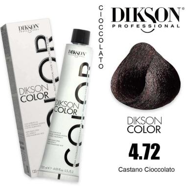 Dikson color 120 ml 4.72 castano cioccolato