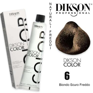 Dikson color 120 ml 6 biondo scuro freddo