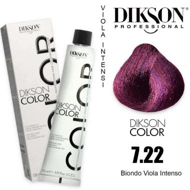 Dikson color 120 ml  7.22 biondo viola intenso