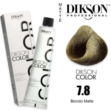 Dikson color 120 ml  7.8 biondo matte