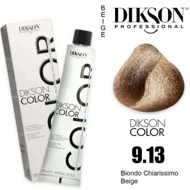 Dikson color 120 ml  9.13 biondo chiarissimo beige<br>