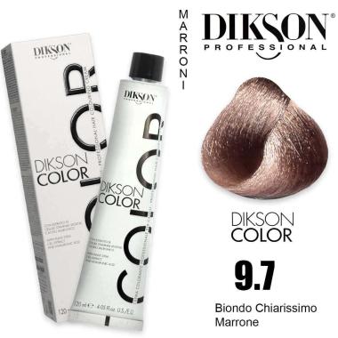 Dikson color 120 ml  9.7 biondo chiarissimo marrone<br>