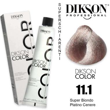 Dikson color 120 ml  11.1 super biondo platino cenere