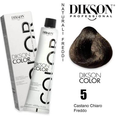 Dikson color 120 ml 5 castano chiaro freddo