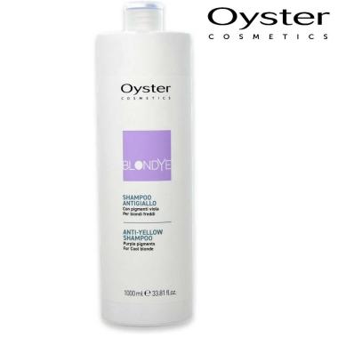 Oyster blondye shampoo antigiallo 1000 ml.