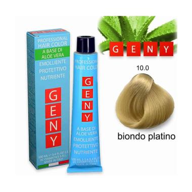 Geny professional tintura 100 ml biondo platino 10.0