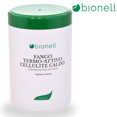 Bionell fango termoattivo cellulite caldo bionell 1000 ml