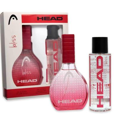 Head bliss gift set edt 100ml + hair and body fragrance mist 240 ml