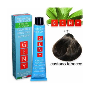 Geny professional tintura 100 ml castano tabacco 4.31