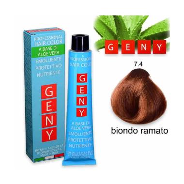 Geny professional tintura 100 ml biondo ramato 7.4