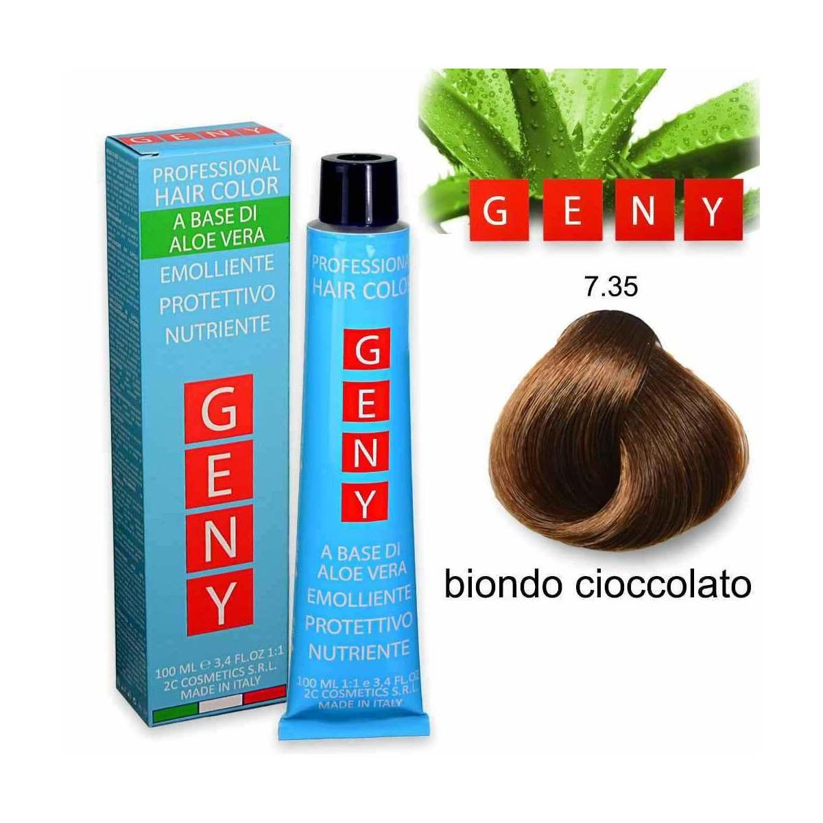 Geny professional tintura 100 ml biondo cioccolato 7.35