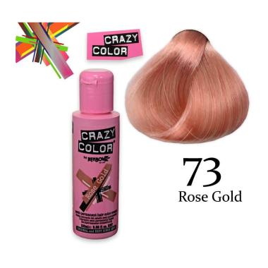 Crazy color semipermanente 100 ml rose gold