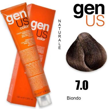 Genus permanent coloring  cream 100 ml 7.0