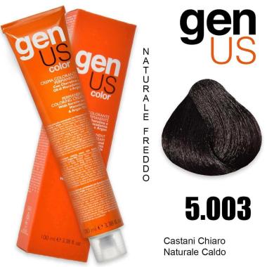 Genus permanent coloring  cream 100 ml 5.003