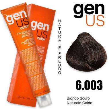 Genus permanent coloring  cream 100 ml 6.003