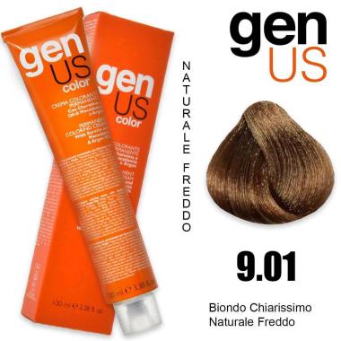 Genus permanent coloring  cream 100 ml 9.01