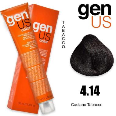 Genus permanent coloring  cream 100 ml 4.14